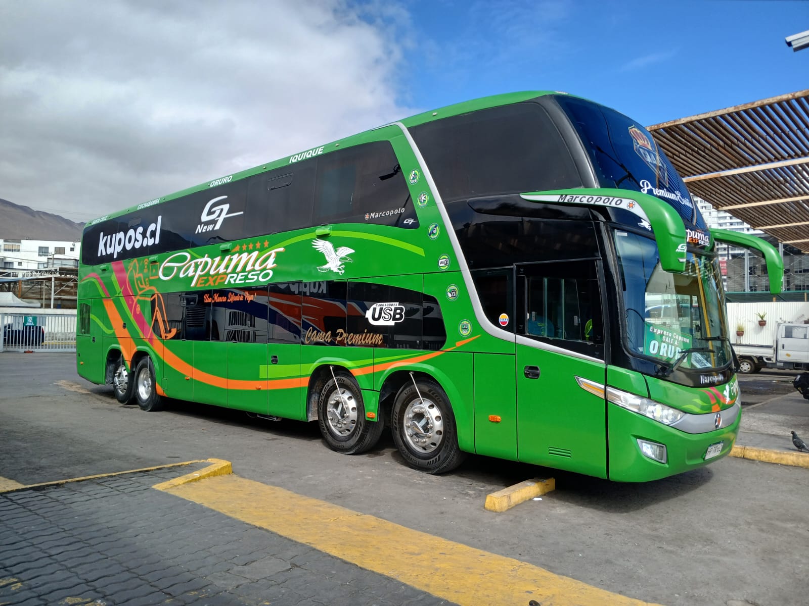Bus Expreso Capuma unidad 10