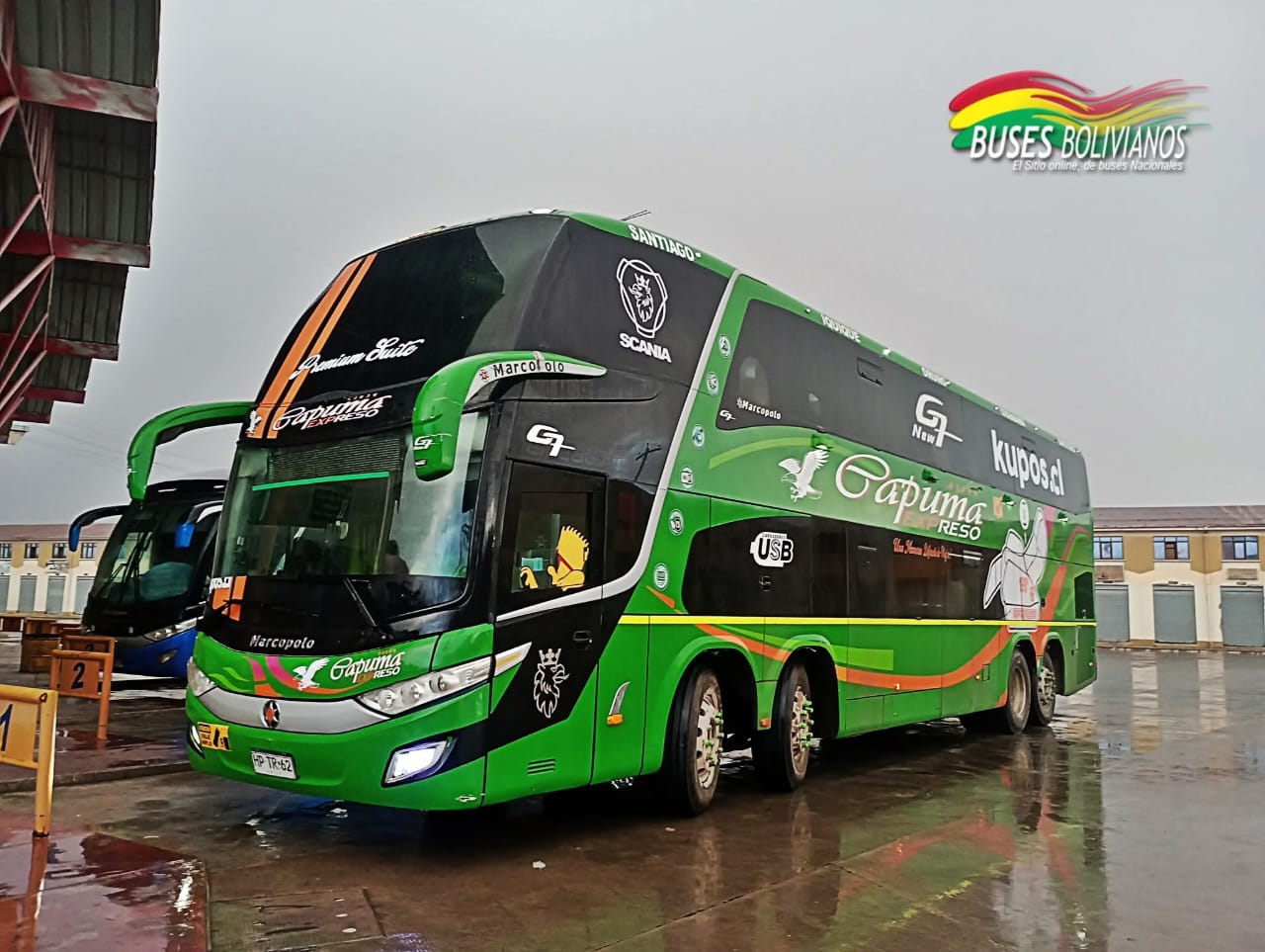 Bus Expreso Capuma unidad 9
